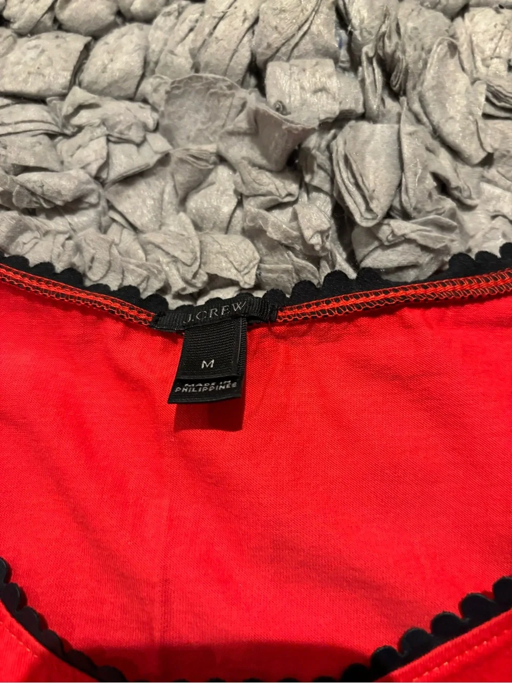 Bundle of J Crew Scalloped Detail 100% Cotton Tank Tops
